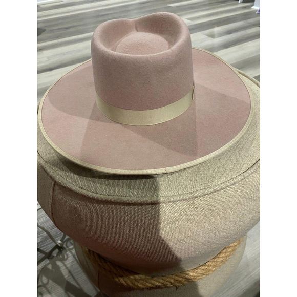 Lack of Color Accessories - Lack of Color The Grove Rancher Hat Wool Leather new